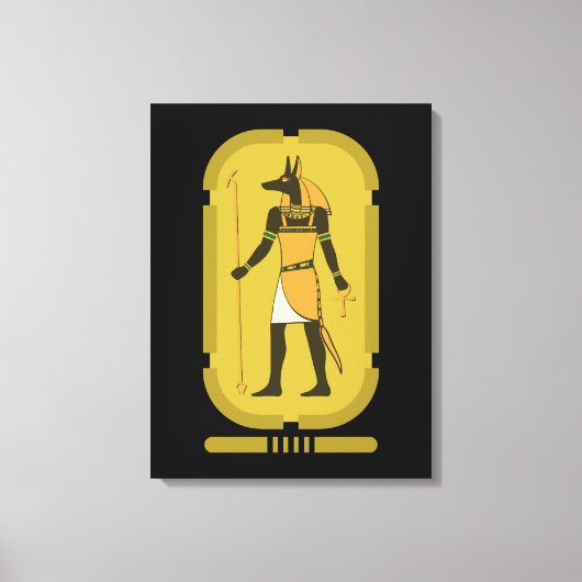 Impression sur toile Anubis (Recto)