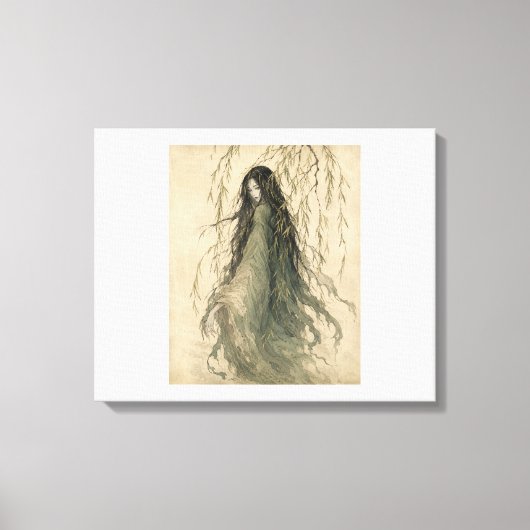 Impression sur toile Apparition de la femme esprit (Recto)