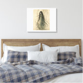 Impression sur toile Apparition de la femme esprit (Insitu(Chambre))