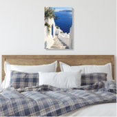Impression sur toile Après-midi Escalier Bleu (Insitu(Chambre))
