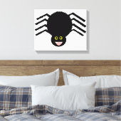 Impression sur toile Araignée noire (Insitu(Chambre))