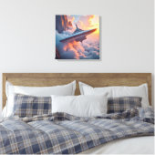 Impression sur toile (Au-dessus des nuages) (Insitu(Chambre))