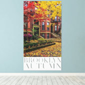 Impression sur toile Automne Brooklyn (Insitu (Plancher de Bois))