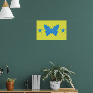 Impression sur toile avec le drapeau de Bady Bassi
