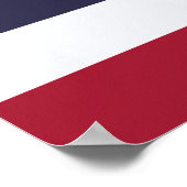 Impression sur toile avec le drapeau de la Thaïlan (Coin)