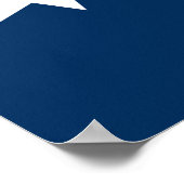 Impression sur toile avec le drapeau du Minnesota, (Coin)