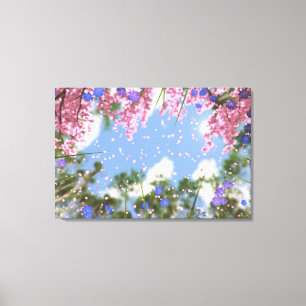 Impression sur toile Avril Showers