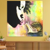 Impression sur toile Baiser Doux (Insitu(Salon))