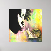 Impression sur toile Baiser Doux (Recto)