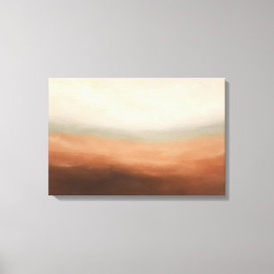 Impression sur toile Bandes douces de Terre d'Umbe