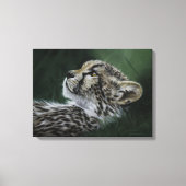 Impression sur toile bébé Guépard II (Recto)