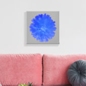 Impression sur toile Blue Marigold (Insitu(Salon))