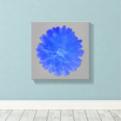 Impression sur toile Blue Marigold (Insitu (Plancher de Bois))