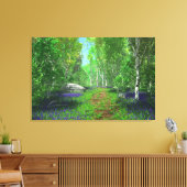 Impression sur toile Bluebell Light (Insitu(Salon))