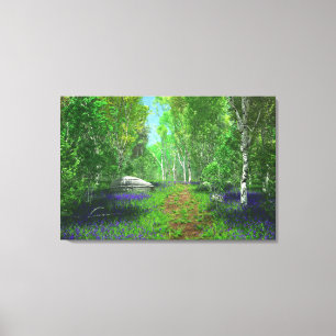 Impression sur toile Bluebell Light