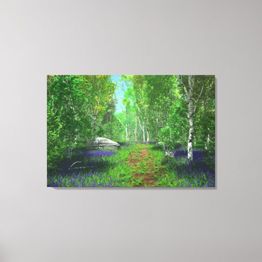 Impression sur toile Bluebell Light (Recto)