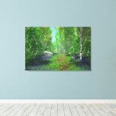 Impression sur toile Bluebell Light (Insitu (Plancher de Bois))