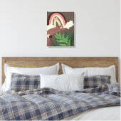 Impression sur toile Boho Rainbow pour amateurs de (Insitu(Chambre))