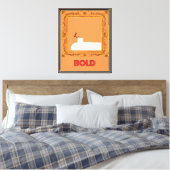 Impression sur toile Bold Baldie (Insitu(Chambre))