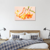 Impression sur toile botanique d'art fin de lys gr (Insitu(Chambre))