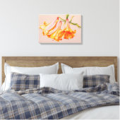 Impression sur toile botanique d'art fin "Lilies" (Insitu(Chambre))