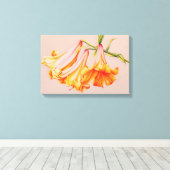 Impression sur toile botanique d'art fin "Lilies" (Insitu (Plancher de Bois))