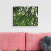 Impression sur toile Branches et Feuilles (Insitu(Salon))
