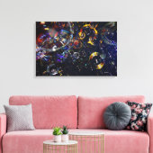 Impression sur toile Bubbles 24×16 (Insitu(Salon))
