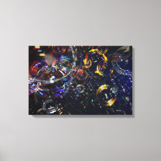 Impression sur toile Bubbles 24×16
