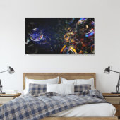Impression sur toile Bubbles 40x21 (Insitu(Chambre))
