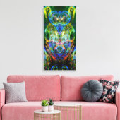 Impression sur toile BullmasterGardian 12×24 (Insitu(Salon))
