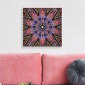 Impression sur toile BullmasterGardian 12x12 (Insitu(Salon))