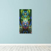Impression sur toile BullmasterGardian 14×28 (Insitu (Plancher de Bois))