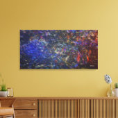 Impression sur toile BullmasterGardian 32×16 (Insitu(Salon))