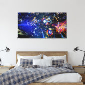 Impression sur toile BullmasterGardian 40x21 (Insitu(Chambre))