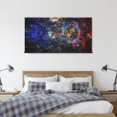 Impression sur toile BullmasterGardian 40x21 (Insitu(Chambre))