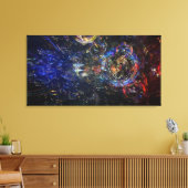 Impression sur toile BullmasterGardian 40x21 (Insitu(Salon))