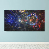 Impression sur toile BullmasterGardian 40x21 (Insitu (Plancher de Bois))