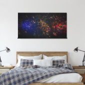 Impression sur toile BullmasterGardian 40x21 (Insitu(Chambre))