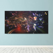 Impression sur toile BullmasterGardian 40x21 (Insitu (Plancher de Bois))
