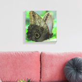 Impression sur toile Butterfly Floral (Insitu(Salon))