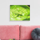 Impression sur toile Camouflage de cricket vert (Insitu(Salon))