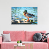 Impression sur toile Canard colvert | Art d'oiseau (Insitu(Salon))