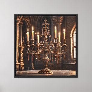 Impression sur toile (Candelabre)