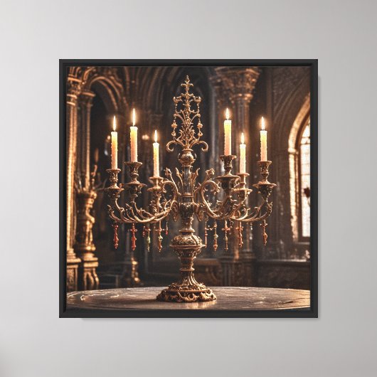 Impression sur toile (Candelabre) (Recto)