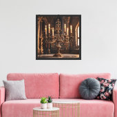 Impression sur toile (Candelabre) (Insitu(Salon))