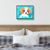 Impression sur toile Cavalier King Charles (Insitu(Chambre))