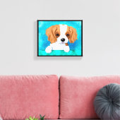 Impression sur toile Cavalier King Charles (Insitu(Salon))