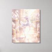 Impression sur toile Cerf de cristal en ballet (Recto)