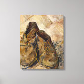 Impression sur toile "Chaussures" de Van Gogh (Recto)